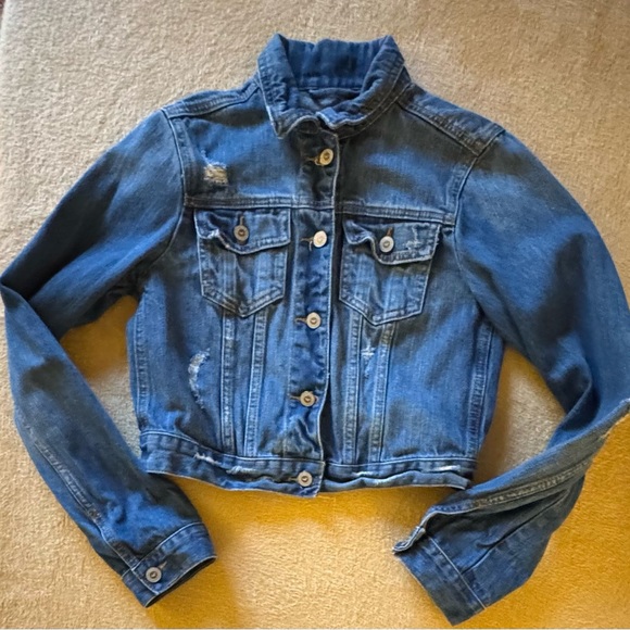Hollister Jackets & Blazers - Hollister Light Blue Denim Shirt